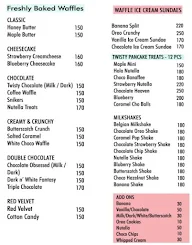 Twisty Treats menu 1