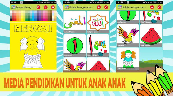 Belajar Menggambar Anak Muslim - Apps on Google Play