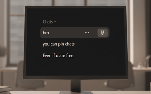 ChatGPT Pin Chats