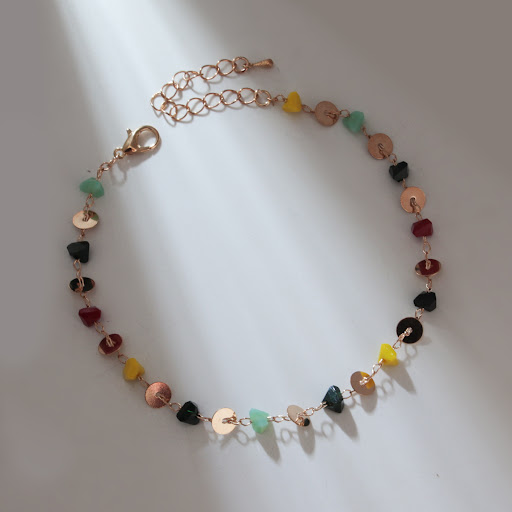 Title 16, Personalized Natural Color Agate Stone Foot Orn...