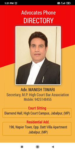 Advocates Directory (By Adv. Manish Tiwari) - v2.2