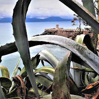 una splendida terrazza sul mare di 