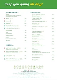 Cafe G - Holiday Inn menu 4