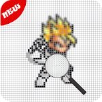 Cover Image of Download DBZ SandBox Color by Pixels and Numbers 3.1 APK