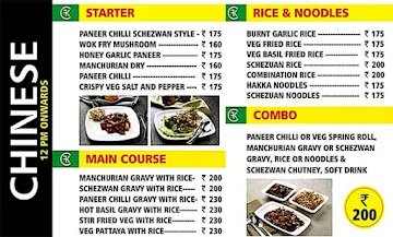 Kalyani Food Court menu 