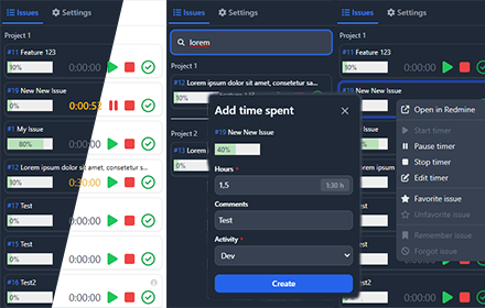 Redmine Time Tracking small promo image