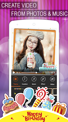 Birthday Video Editorのおすすめ画像1