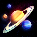 Icon 3D Solar System - Planets View