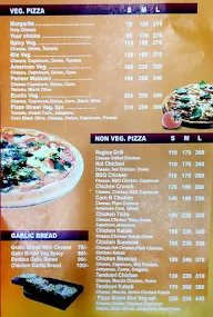 Pizza Street menu 1