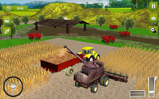 Real Farming Tractor Trolley Simulator Game 2019