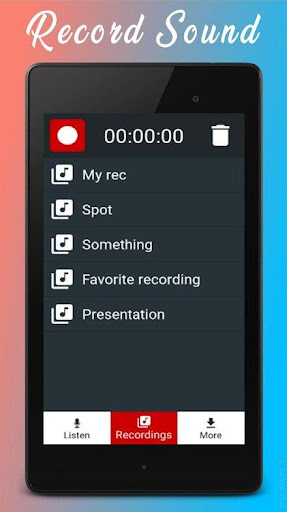 Super Hearing Sound Magnifier Recorder