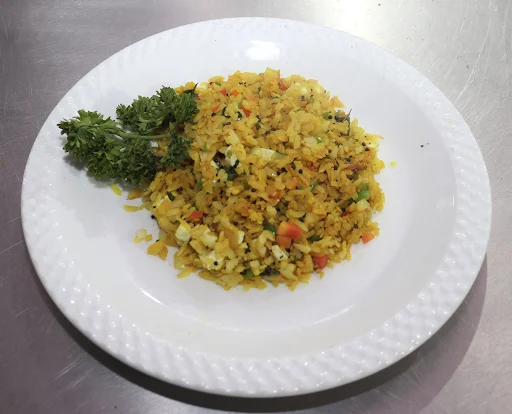 Protein Poha With Paneer Chunks