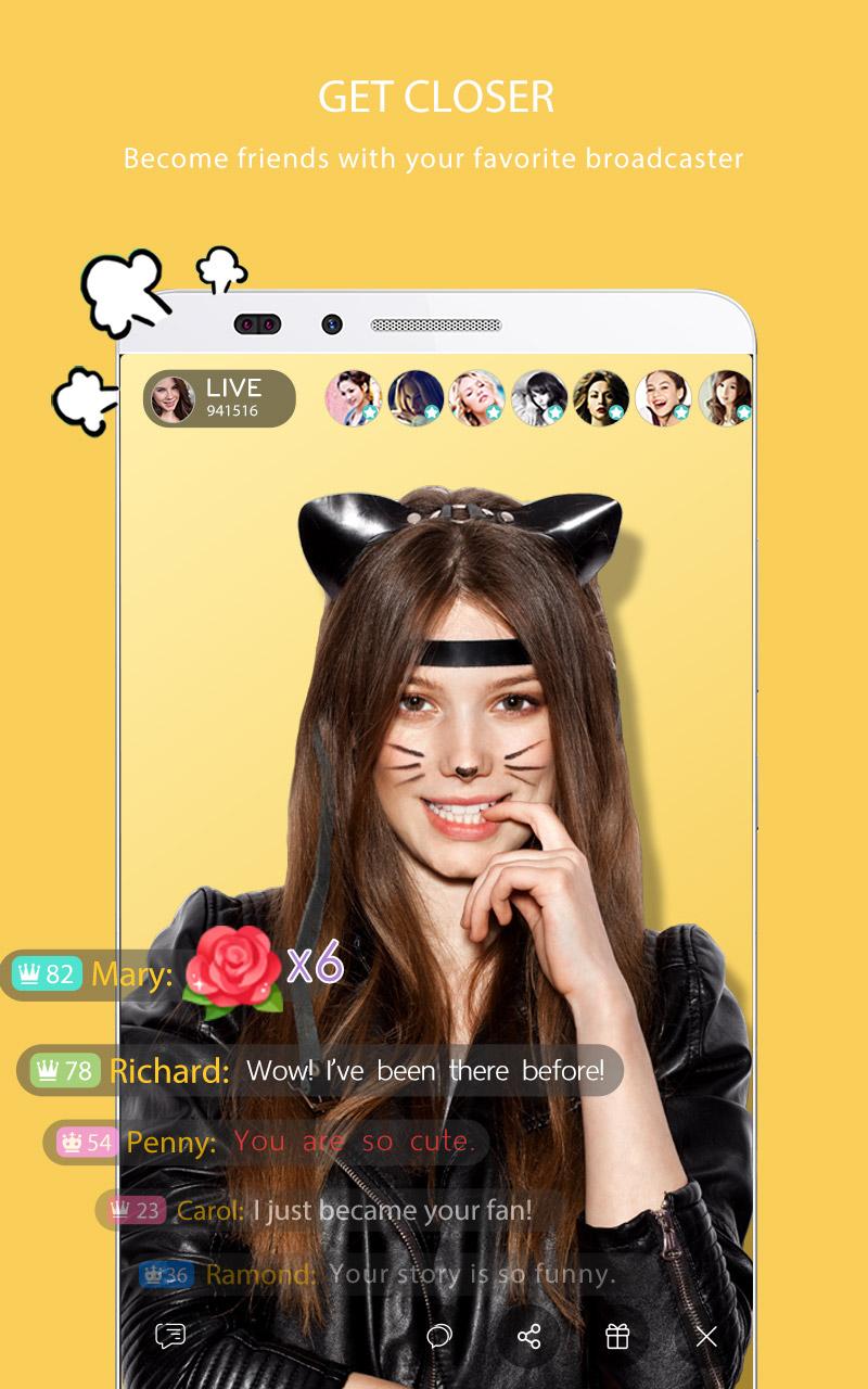 ItsMe Casting: Live Streaming Screen 2