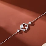 Bracelet White Gold Color