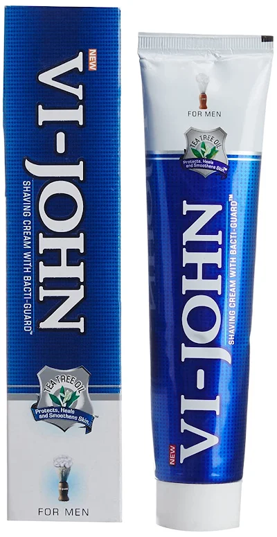 VI JOHN Vi-John Shaving Cream - 125 gm