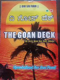 The Goan Deck menu 1