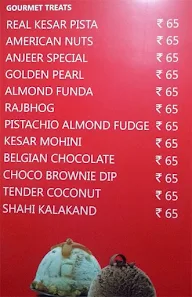 Vadilal Scoop Shop menu 3