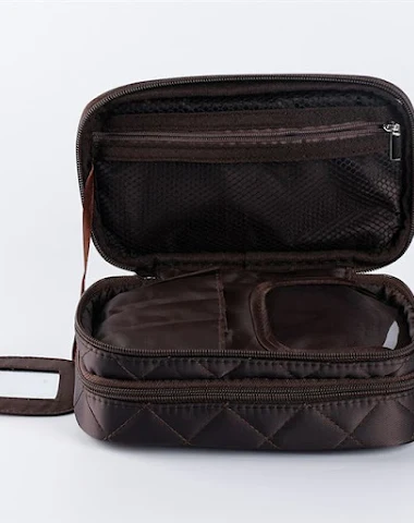 Double Diamond cosmetic bag for tra - 0