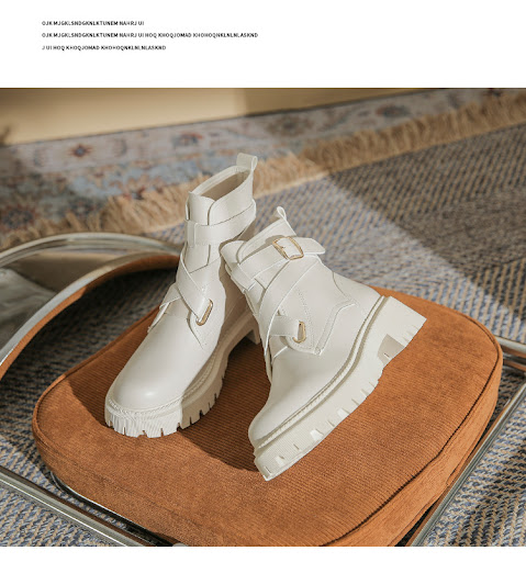 Title 6, Womens Leather Martin Boots Spring and Autumn ...