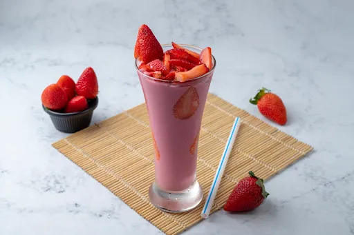 Strawberry Blossom Milkshake