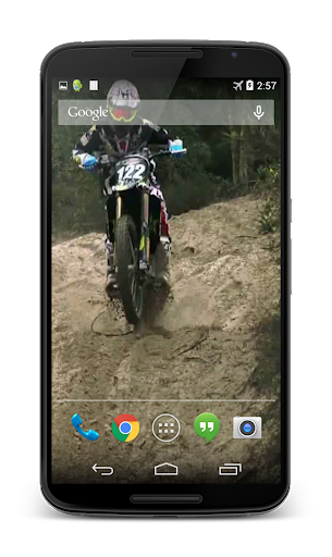 Screenshot Moto Racing Live Wallpaper