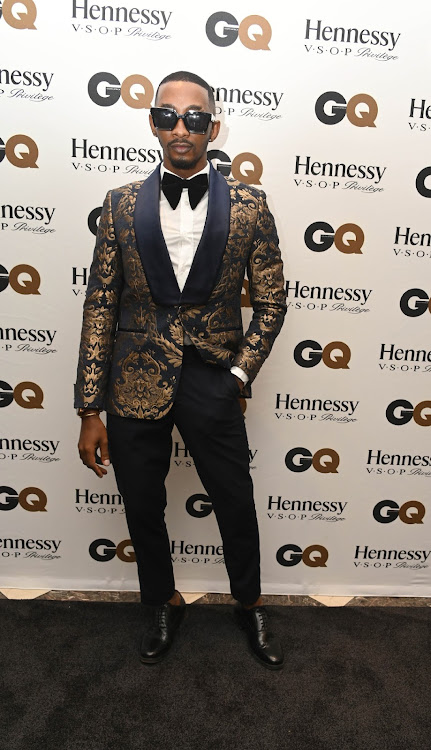 Leroy Marc the 3rd Annual GQ Men Of The Year Awards at Four Seasons Hotel on November 27, 2021 in Johannesburg.