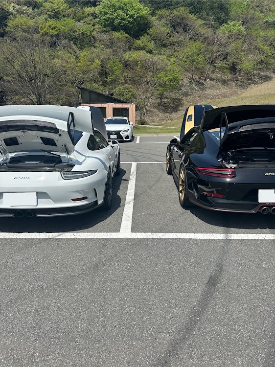 911 クーペのGT3RS・ポルシェ・鳴渕ダム・911・オフ会に関するカスタム事例の投稿画像2枚目