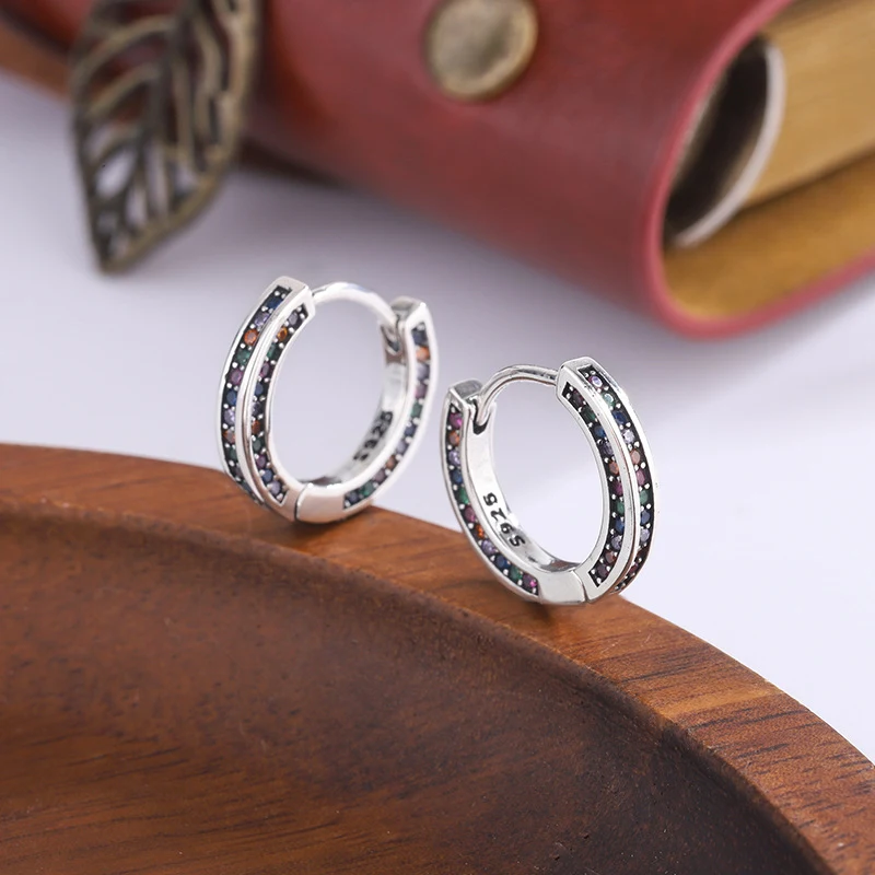 Title 4, Ins Niche Design S925 Sterling Zilver Oorring m...