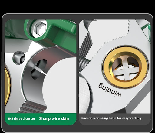 Title 6, Multi-function Wire Stripper, Electric Tester, ...