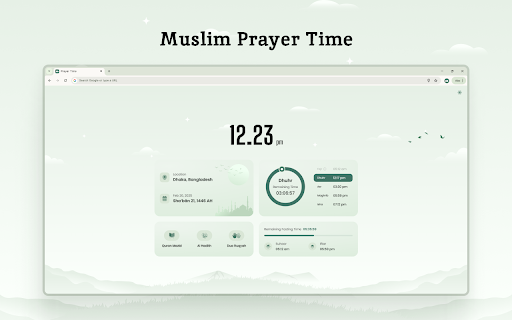 Muslim Prayer Times
