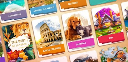 Magic Jigsaw Puzzles－Games HD Screenshot