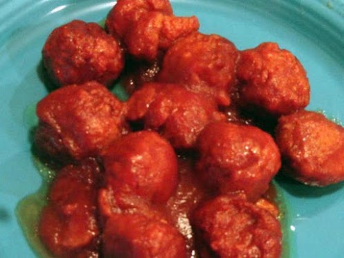 Cranberry Glazed Meatballs