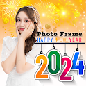 Happy New Year 2024 Frame