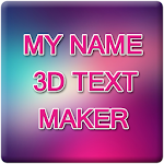Cover Image of ダウンロード My Name 3D Text 1.9 APK