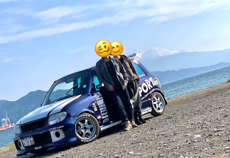 ミラの富士山とコラボ・Lファミリー・L-ファミリー滋賀支部・L700ミラ・Dスポーツに関するカスタム事例の投稿画像6枚目