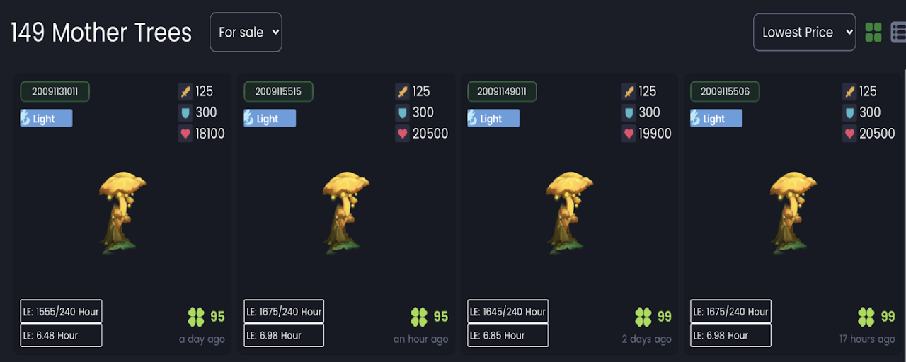 Plant vs Undead - Marketplace LE calculator Preview image 2