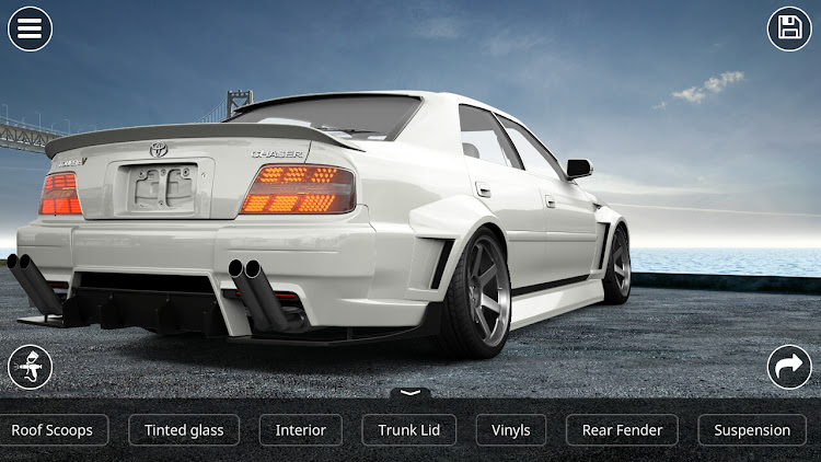 セル坊さんが投稿したマークII・チェイサーJZX100・90マークII・3Dtuning・レッドメモリーに関するカスタム事例の投稿画像2枚目