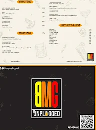 BMG - Unplugged menu 2