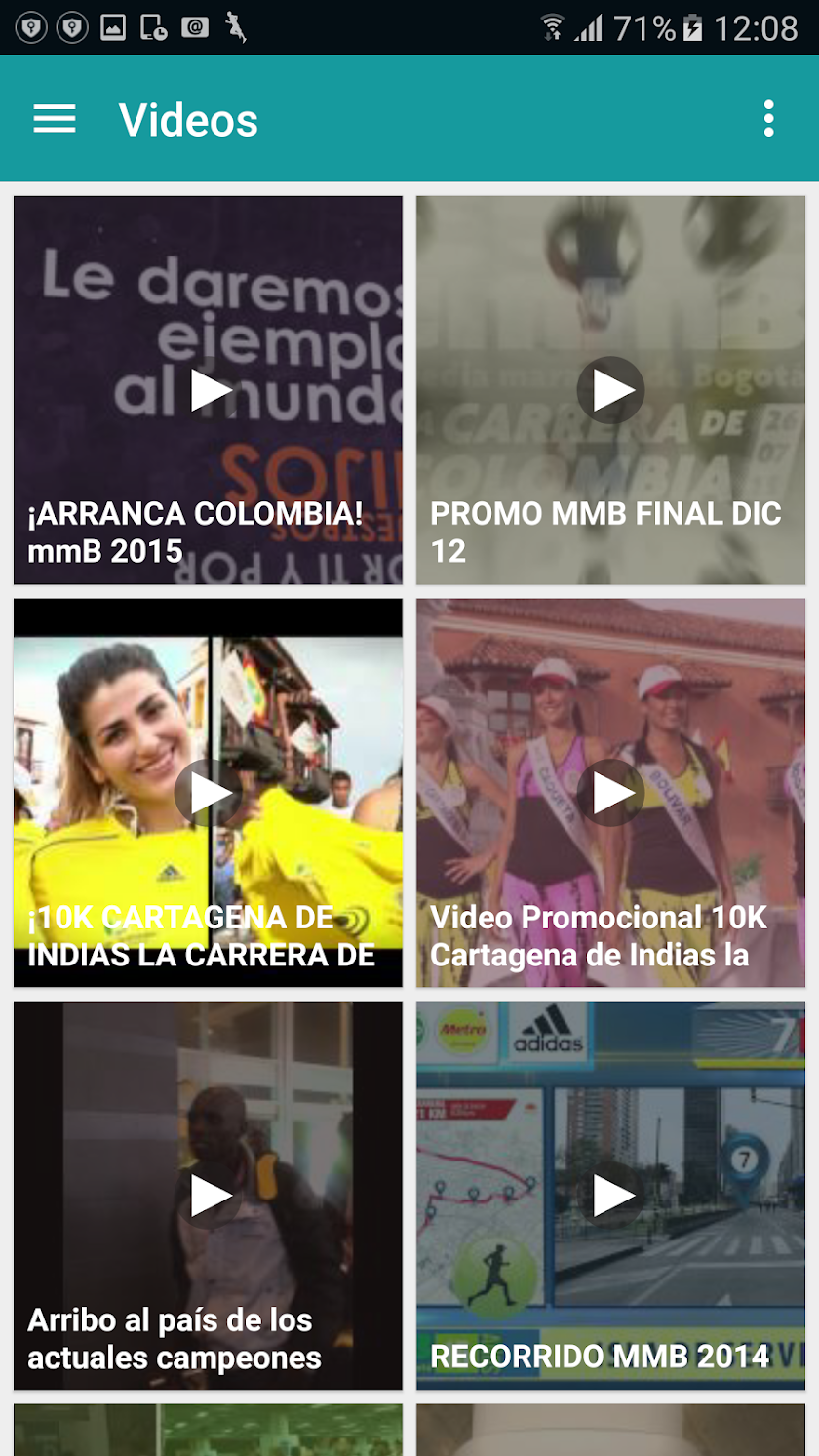 media maratón de Bogotá Screen 3