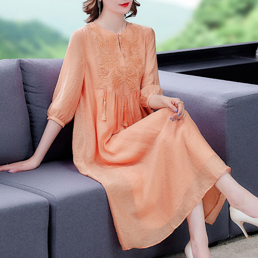 Title 2, High-end Western style summer dress to cover th...