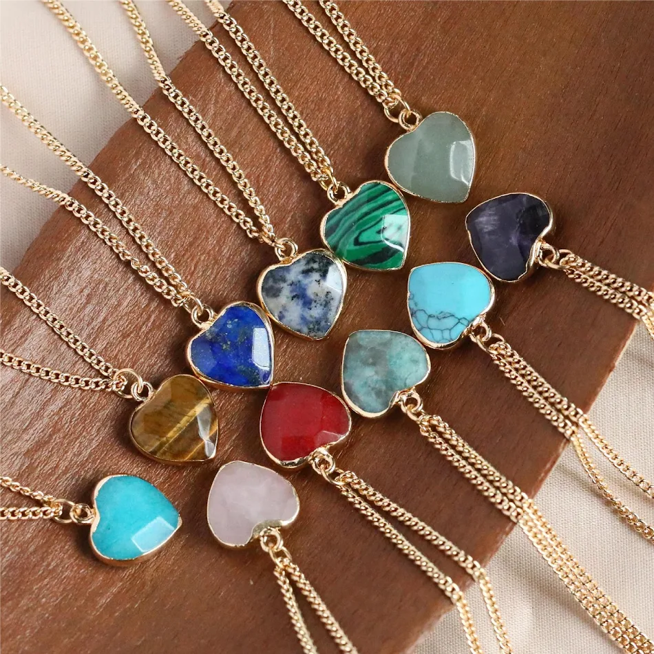Pendentif tête 12 pierres de naissance, Aventurine verte et Lapis-lazuli, un bijou unique et symbolique pour vous. Offrez le bonheur.