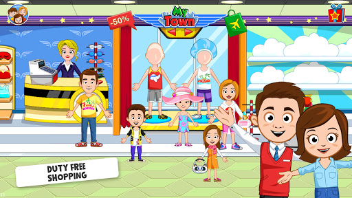 Screenshot My Town Airport games for kids