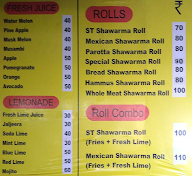 Classic Shawarma And Classic Lassi Shop menu 1