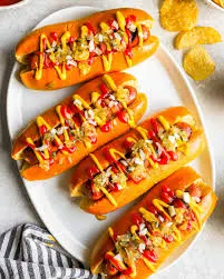 Grill Paneer Hotdog (1Pc)