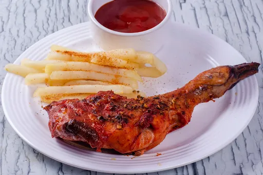 Grilled Chicken With Fries