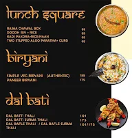 Dal Bati Surma menu 1