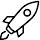 Reddit Moon Rocket (Animated Upvote)