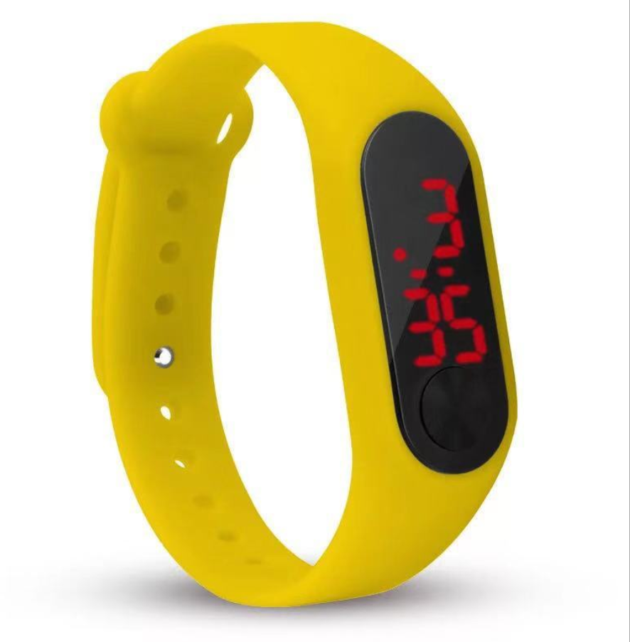 Relógio de Pulseira LED Segunda Geração Estudantes Crianças. Display nítido, fácil uso, design moderno. Ideal para acompanhar o tempo, presente perfeito.
