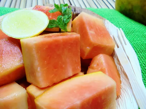 Fresh Cut Papaya Fruit Salad