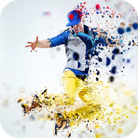 Pixel effect photo editor